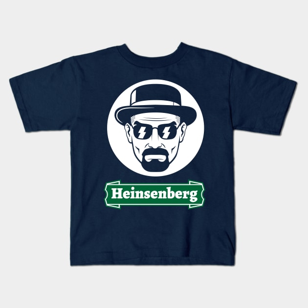 heisenberg Kids T-Shirt by redwane